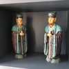 €10,000 - Pair of Ming statuettes-Immortals