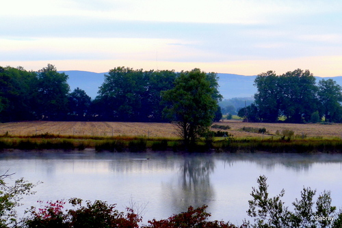 Castelnaudary : plan d'eau le matin ... n3