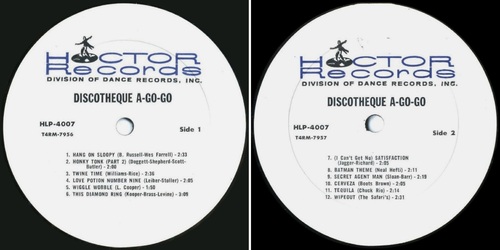 DISCOTHEQUE A GO GO - HOCTOR RECORDS HLP-4007