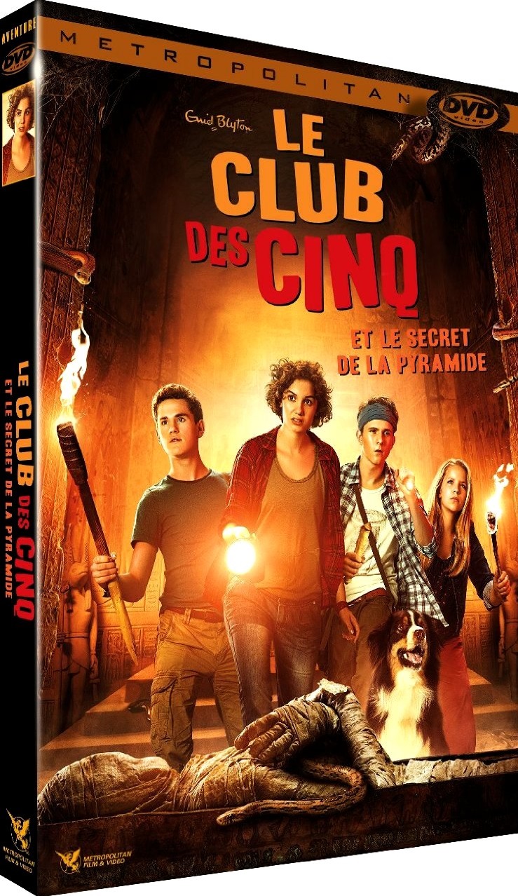 Le Club des Cinq et le secret de la pyramide "DVD Cinéma" - Les Chroniques  de Madoka