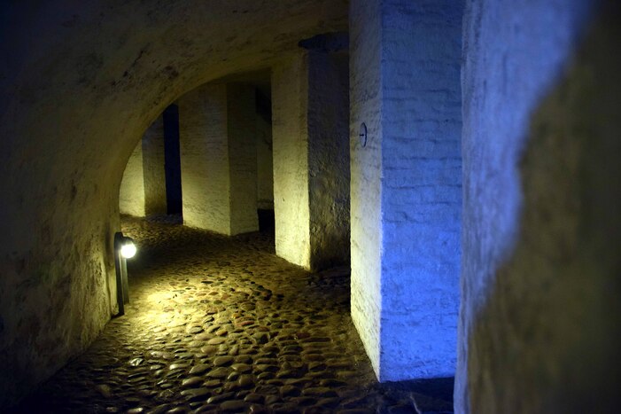 Le chateau de Krongsborg - Les souterrains