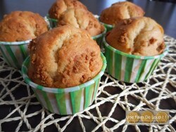 Muffins moelleux pomme / cannelle