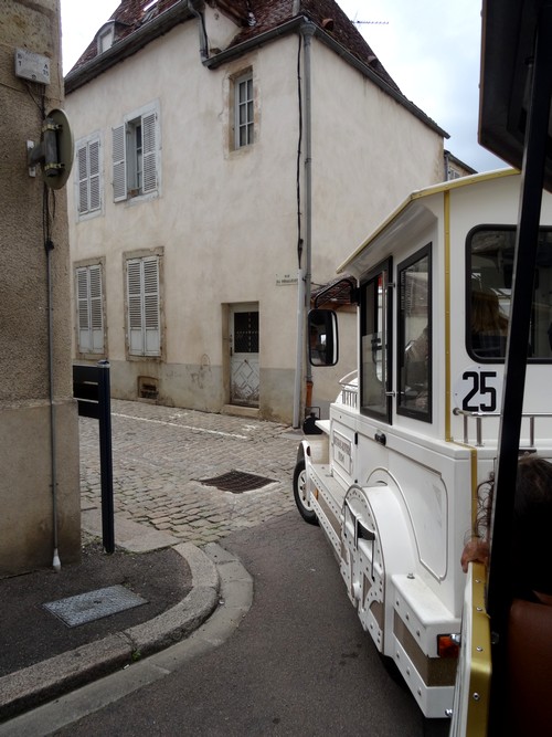 Visite de Semur en Auxois en petit train...