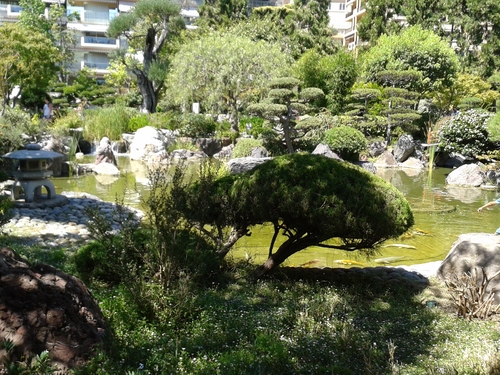 Le jardin japonais monégasque