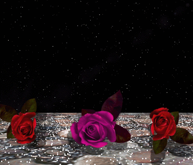 3 roses gif