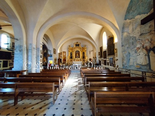 Antibes, la chapelle de la Garoupe