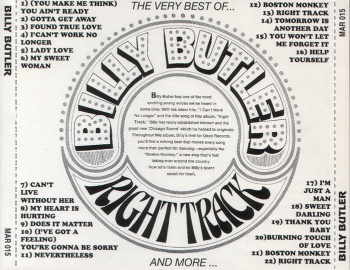 Yesterday, Today & Tomorrow - Billy Butler