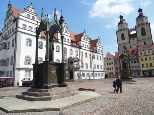 Wittenberg, berceau du protestantisme, en Allemagne (photos)