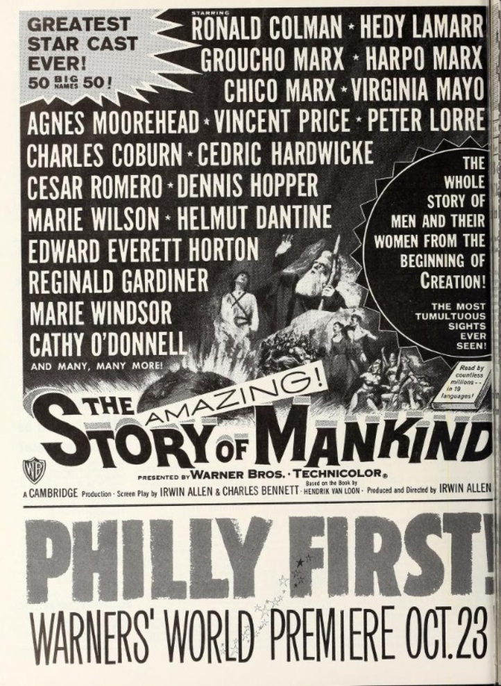 STORY OF MANKIND box office usa 1957