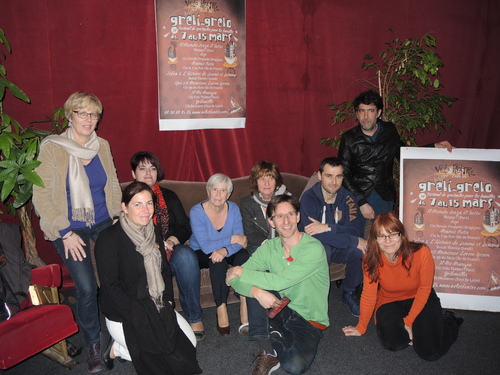 Février 2014 : Le Vélo Théâtre invité à la Maison...... chez l'habitant et au théâtre.... en images