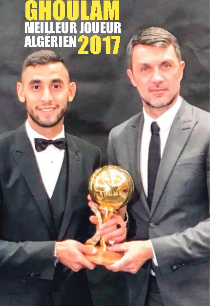 15.1.2018 Faouzi Ghoulam, ballon d’or 2017 avec Maldini