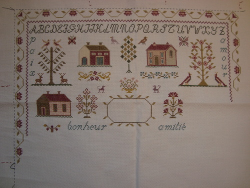 Sampler aux maisons de Maryse