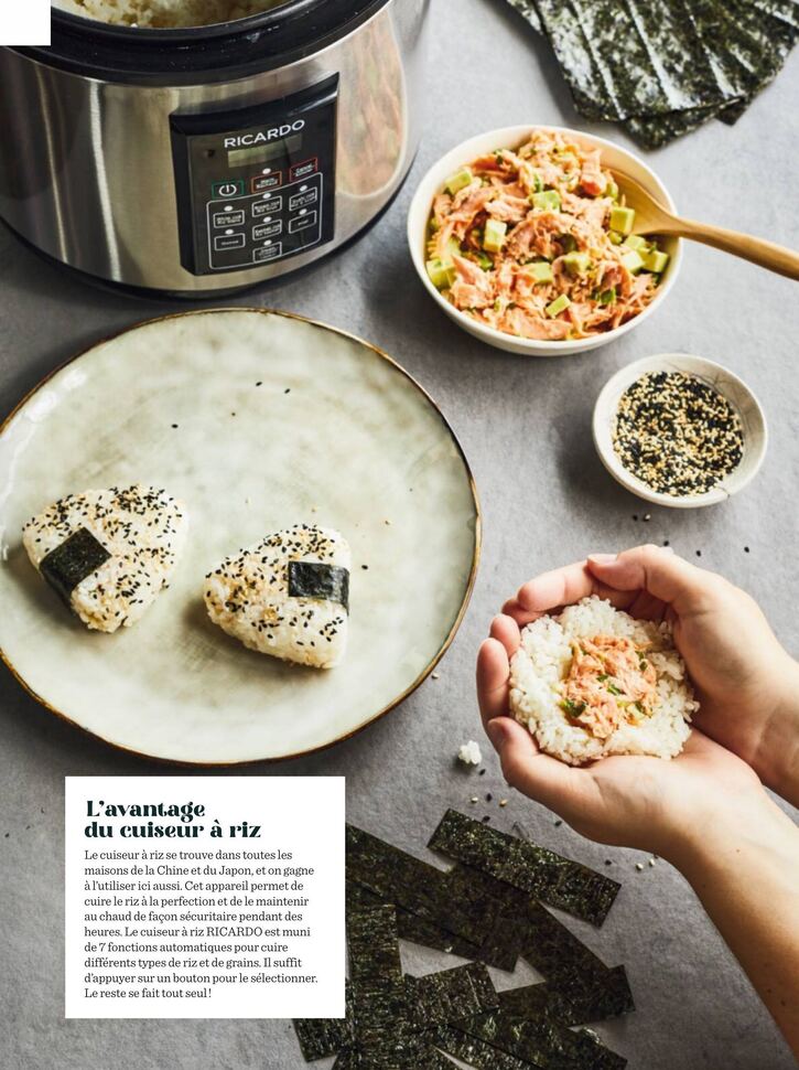 Recettes 24:   Le grand monde du riz (14 pages)