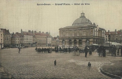 Saint-Omer  - Grand'Place - Hôtel de Ville