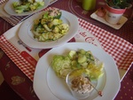 Recette salade thaï et lamelles de courgettes: ingrédients de la sauce