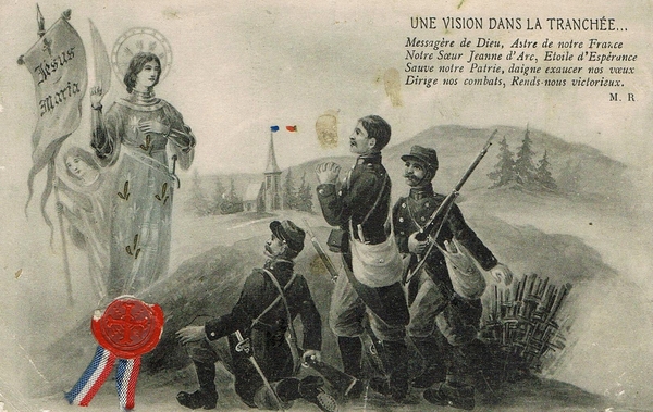 L'épopée de Jeanne d'Arc en cartes postales, une conférence de Jenry Camus