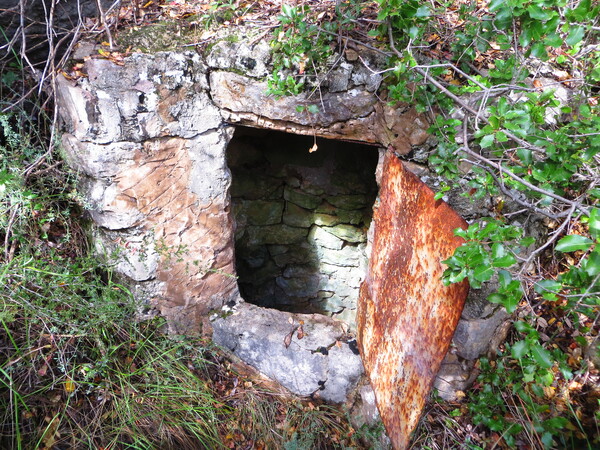 La croix du Garlaban par la face sud