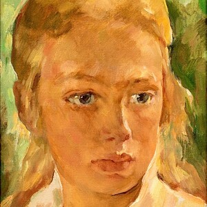 Lotte Laserstein Portrait of a Girl.