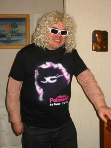 perruque michel polnareff pas cher