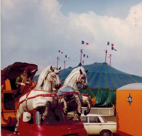 le cirque Pinder Jean Richard en 1972