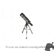 telescope - animal crossing DS