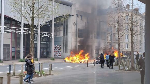 Retraites - 23 mars 2023 : Déferlement de colère contre Macron dans la région du Havre