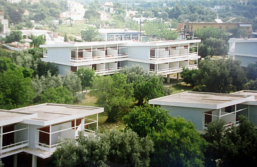 LA VILLE D'EVVIA  EN  GRECE  EN  1988