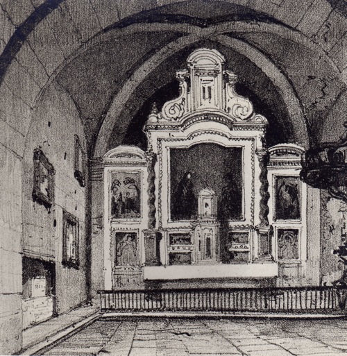 Crypte Saint Amadour ( intérieur)