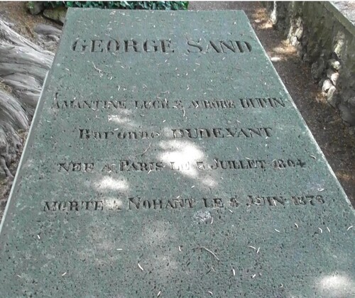 Nohant, autour de la maison de George Sand : l'église, le parc et le cimetière familial