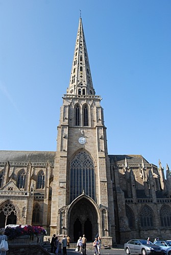 Tréguier - Flèche de la cathédrale St-Tugdual