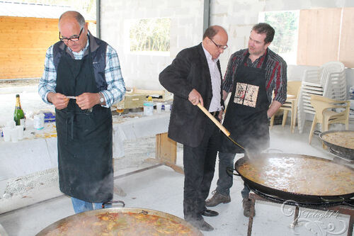 19 mars 2017 paella préparée par  José - Tonio - Santo Jacki 