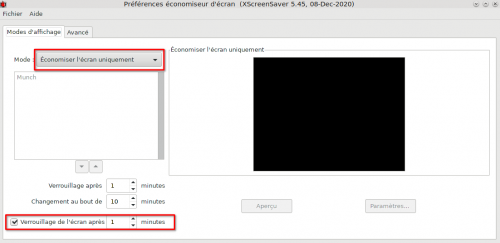 IceWM : Bureau minimaliste, gérer le verrouillage d'écran (screenlock)