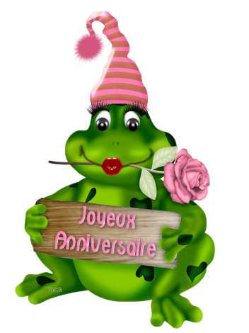 Joyeux  anniversaire texte décoré