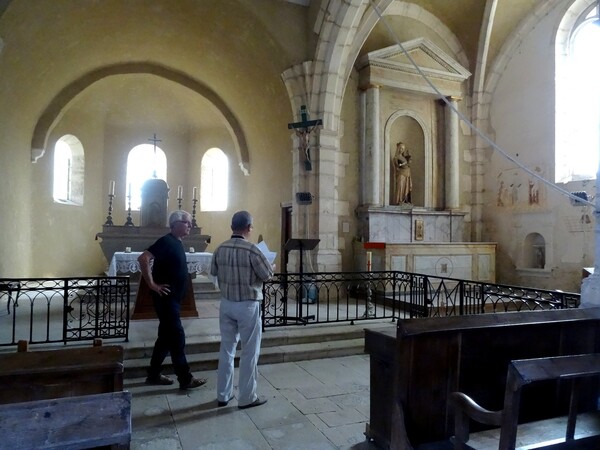 "Un jour, une église" nous a permis de visiter l'église de Vertault