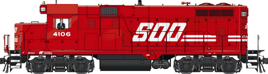 EMD GP30 SOO 4106  