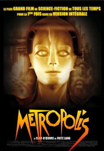 Affiche de la réédition de Metropolis