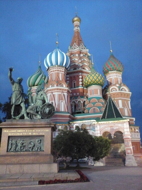 Voyage Transsibérien 2017, le 09/07, 2ème jour, Moscou en soirée