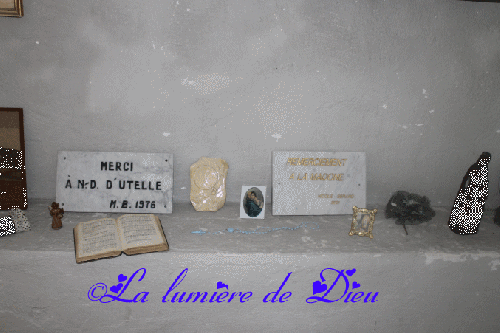 La Madone d'Utelle, le cloître de la chapelle