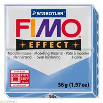 Fimo Effect Bleu agate 386 - 56 gr - Photo n°1