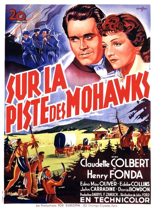 Sur la piste des Mohawks - Film (1939) - SensCritique