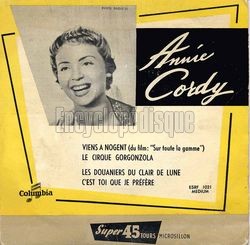 Annie Cordy, 1954