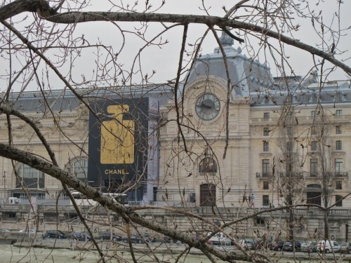 affiche géante Chanel musée d'Orsay 6111