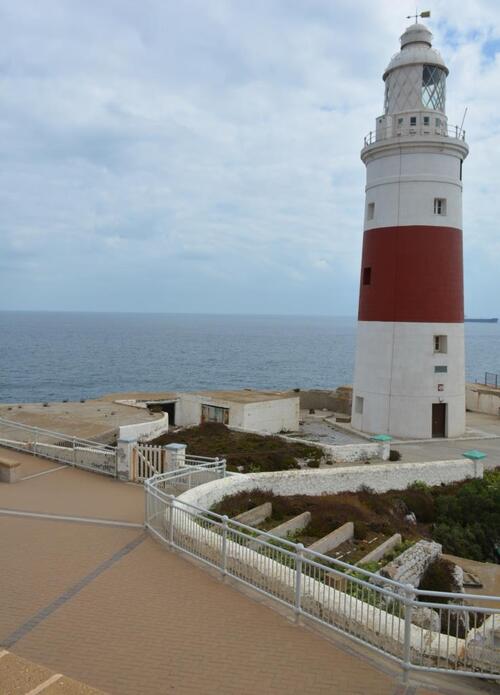 Le phare Trinity à Europa Point à Gibraltar