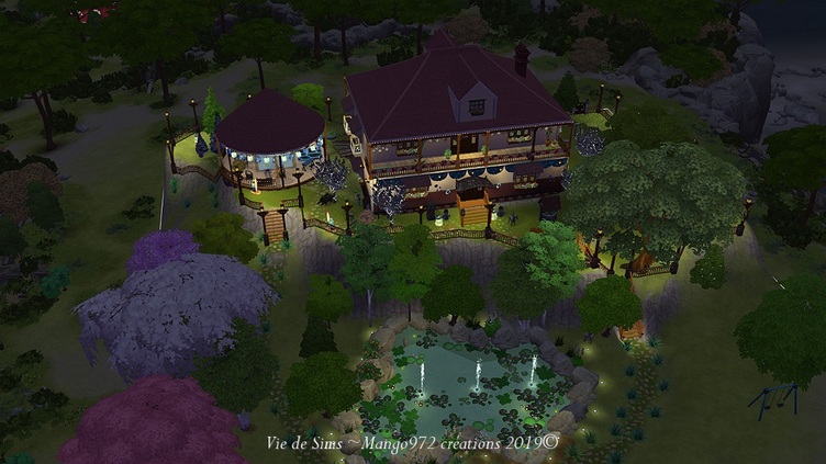 Les Sims 4 : Le Chalet la Rose des vents