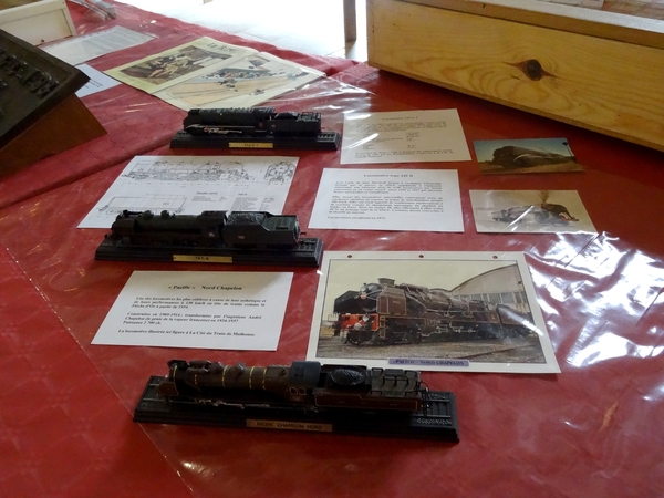 Une très belle exposition sur les 150 ans de la voie ferrée de Ravières à Châtillon sur Seine, à eu lieu Jully, dans l'Yonne