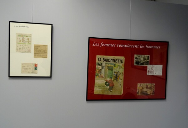 La grande Guerre en toutes lettres et Courriers insolites , une exposition organisée par la Bibliothèque Municipale au Musée du pays Châtillonnais