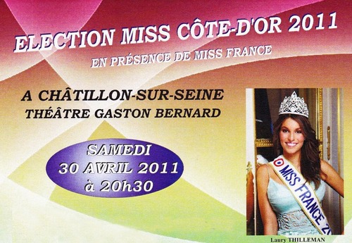 -L'élection de Miss Côte d'Or à Châtillon sur Seine