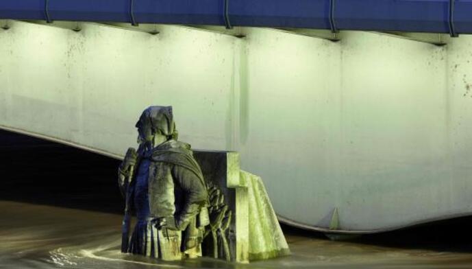 Le zouave du pont de l'Alma ?