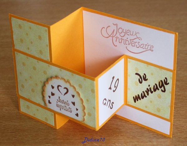 Nouvelle activité... Carte-anniversaire