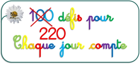 Banque de 220 défis CP pour la fête du 100e jour !